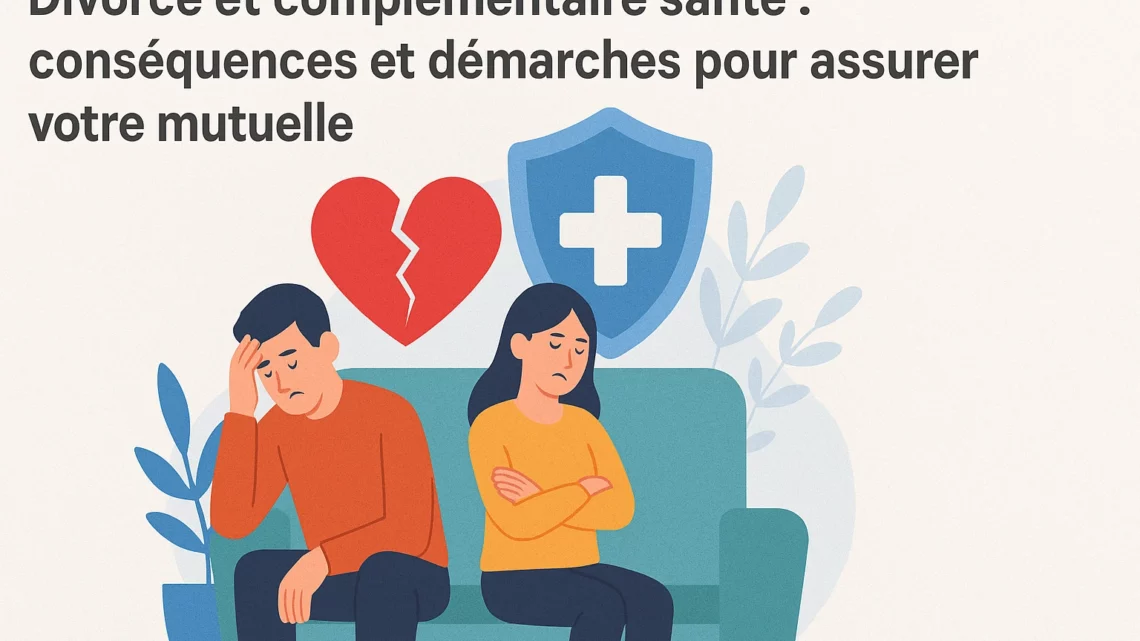 Divorce et complémentaire santé : conséquences et démarches pour assurer votre mutuelle