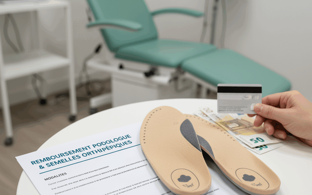Remboursement podologue et semelles orthopédiques : modalités, montants et optimisation de votre prise en charge